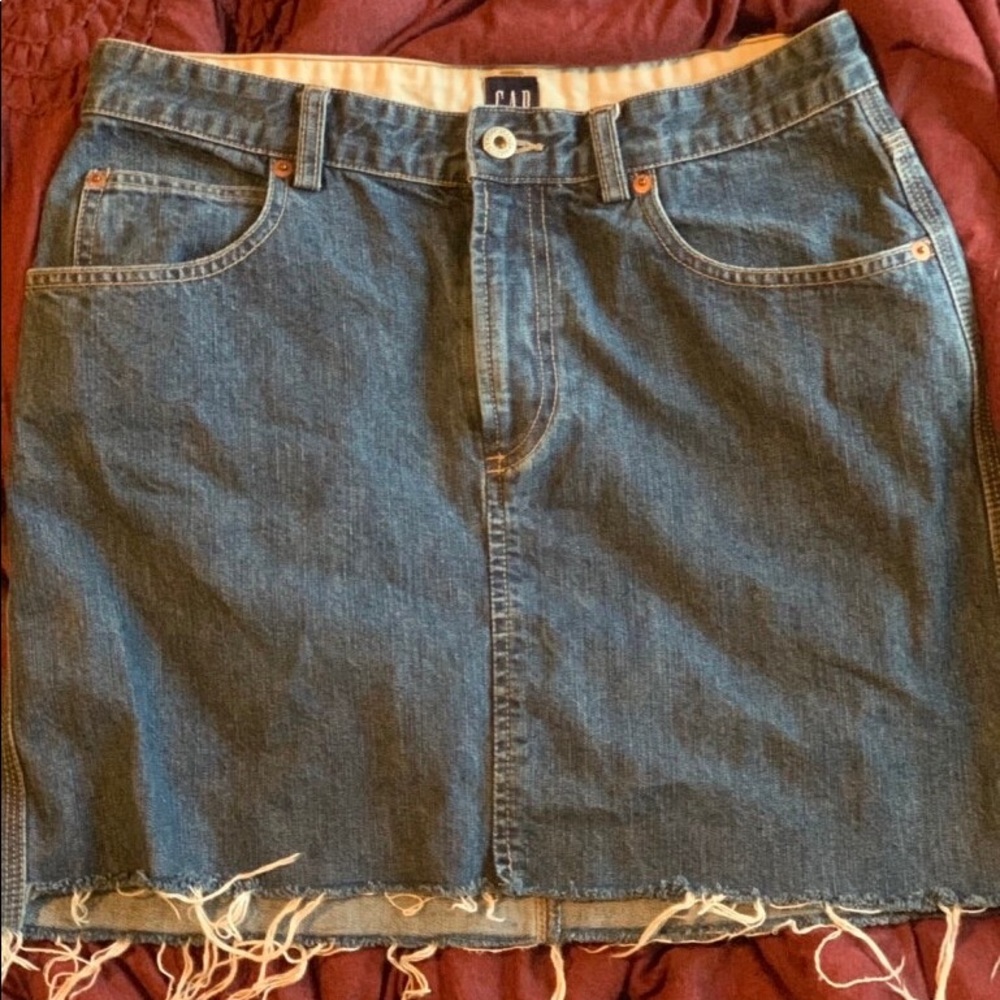 Denim skirt